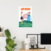 Las Vegas Golf poster (Thuiskantoor)