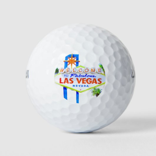 Las Vegas Golfen Golfballen (Voorkant)