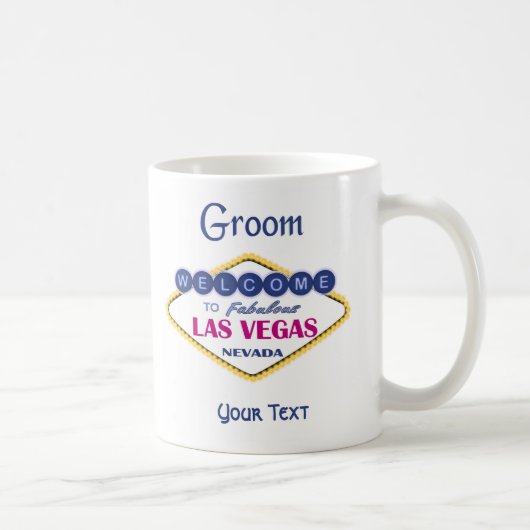 Las Vegas Groom Mok (Rechts)