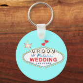 Las Vegas Groom Sleutelhanger (Voorkant)