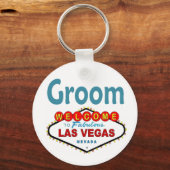 Las Vegas Groom Sleutelhanger (Voorkant)