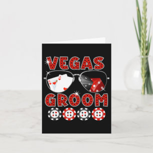 Las Vegas Groom Wedding T-shirt Bachelor Party Sta Kaart