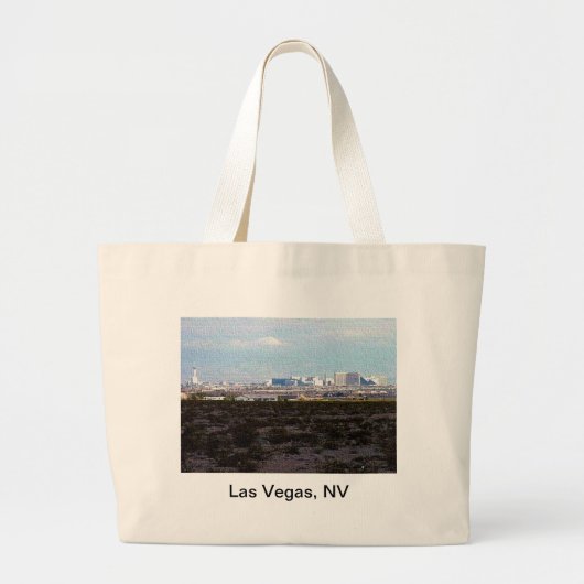 Las Vegas Grote Tote Bag (Voorkant)