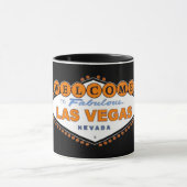 Las Vegas Halloween Ringer Mok met pompoen (Midden)
