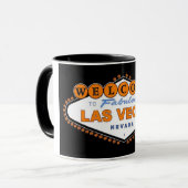 Las Vegas Halloween Ringer Mok met pompoen (Voorkant links)