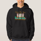 Las Vegas Happy New Year 2022 Family Friends Group Hoodie (Voorkant)