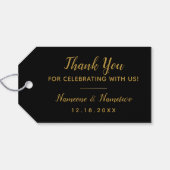 Las Vegas Hartelijk dank voor de Labels van Gift B Cadeaulabel (Achterkant Horizontaal)