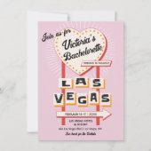 Las Vegas hartteken Bachelorette Weekend Kaart (Voorkant)