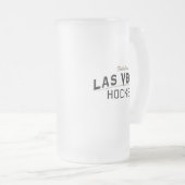 Las Vegas Hockey Frosted Glass Mok (Voorkant rechts)