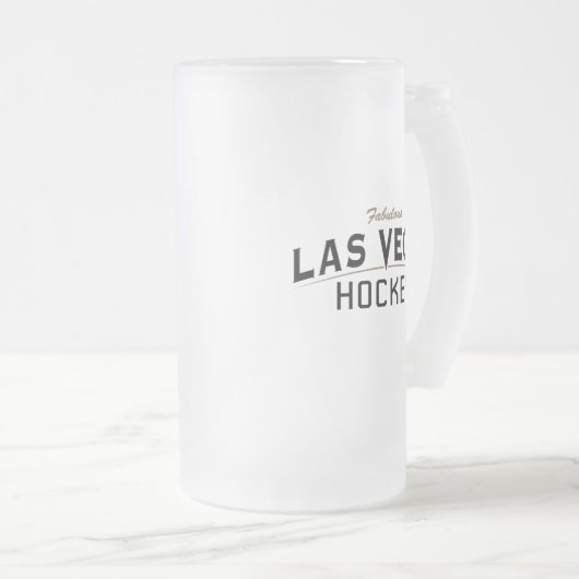 Las Vegas Hockey Frosted Glass Mok (Voorkant rechts)