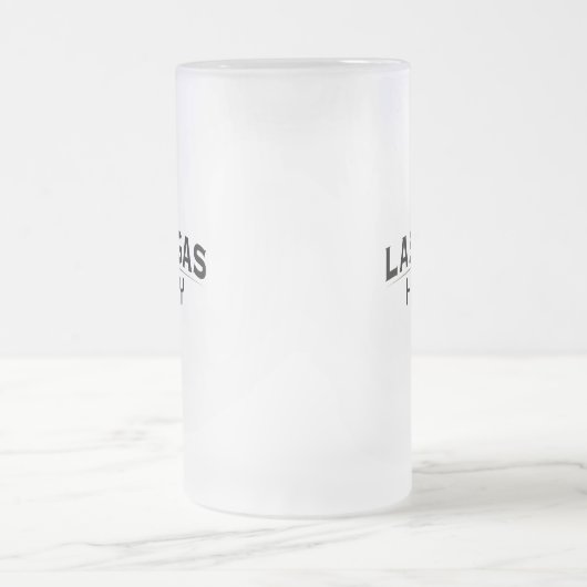 Las Vegas Hockey Frosted Glass Mok (Center)