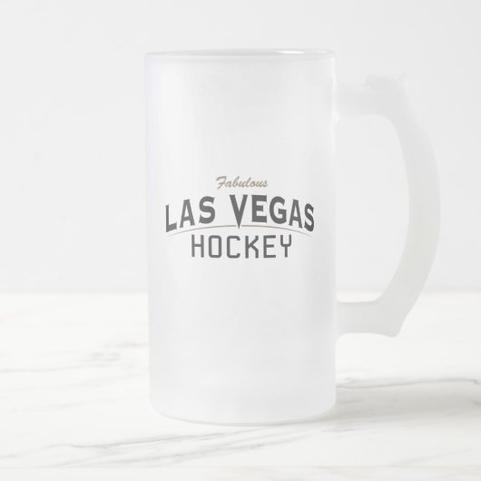 Las Vegas Hockey Frosted Glass Mok (Rechts)