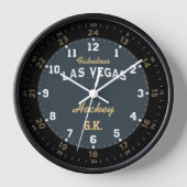 Las Vegas Hockey Gold Bracelet Watch (Voorkant)