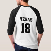 Las Vegas Hockey T-shirt met lange mouwen (Achterkant)