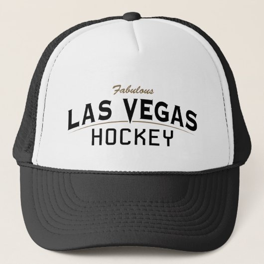 Las Vegas Hockey Trucker Hat Trucker Pet (Voorkant)