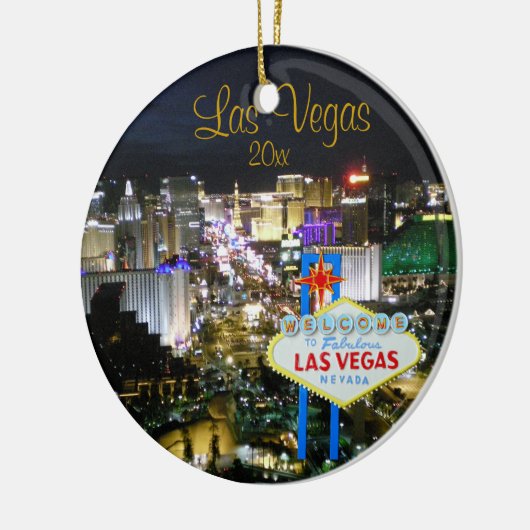 Las Vegas Holiday Ornament (Links)