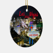 Las Vegas Holiday Red Ornament (Rechts)