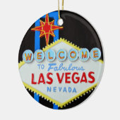 Las Vegas Holiday Season Keramisch Ornament (Links)