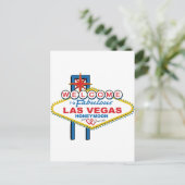 Las Vegas Honeymoon Briefkaart (Staand voorkant)