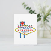 Las Vegas Honeymoon Briefkaart (Staand voorkant)
