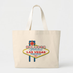 Las Vegas Honeymoon Grote Tote Bag