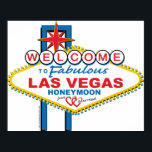 Las Vegas Honeymoon Poster<br><div class="desc">Las Vegas retro Design</div>