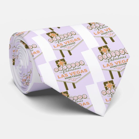 Las Vegas Honeymoon Stropdas (Opgerold)