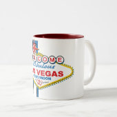 Las Vegas Honeymoon Tweekleurige Koffiemok (Voorkant rechts)