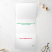 Las Vegas Hotel & Casino Trifold Kaart (Binnen)