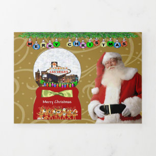 Las Vegas Hotel & Casino Trifold Kaart