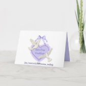 Las Vegas - Huwelijk Kaart (Achterkant)