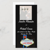 Las Vegas huwelijksaankondiging Aankondiging (Voorkant / Achterkant)