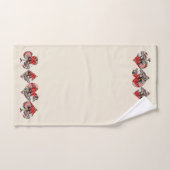 Las Vegas iconen spelen Kaart vormen Bad Handdoek (Handdoek)