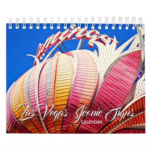 Las Vegas Iconic Signs Calendar Kalender (Hoes)