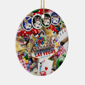 Las Vegas Icons Add-a-Photo Keramisch Ornament (Rechts)