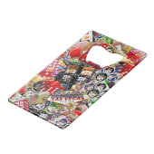 Las Vegas Icons - Gamblers Delight Creditkaart Flessenopener (Voorkant Gekanteld)