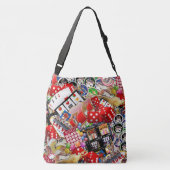 Las Vegas Icons - Gamblers Delight Crossbody Tas (Achterkant)