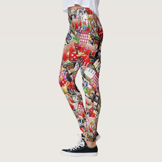 Las Vegas Icons ~ Gamblers Delight Leggings (Links)