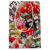 Las Vegas Icons ~ Gamblers Delight Medium Cadeauzakje (Voorkant)