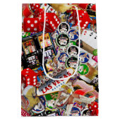 Las Vegas Icons ~ Gamblers Delight Medium Cadeauzakje (Achterkant)