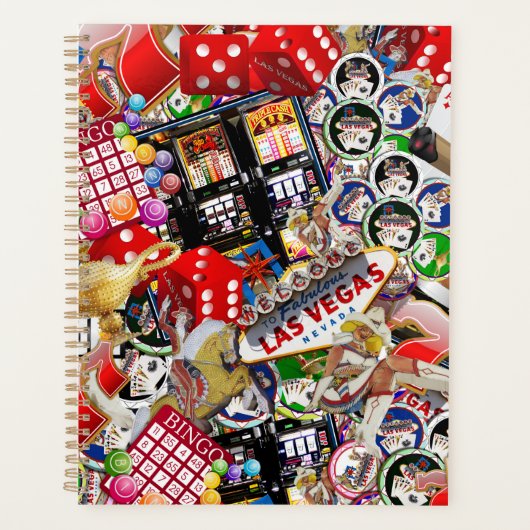 Las Vegas Icons - Gamblers Delight Planner (Voorkant)