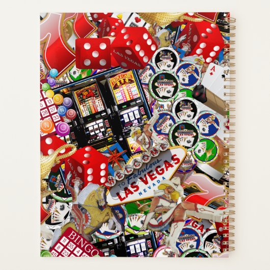 Las Vegas Icons - Gamblers Delight Planner (Achterkant)