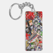 Las Vegas Icons - Gamblers Delight Sleutelhanger (Voorkant Links)