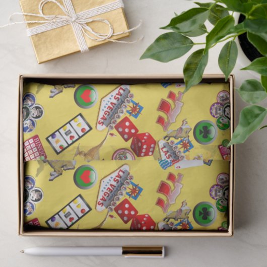 Las Vegas Icons - Gamblers Delight Tissuepapier (Geschenk)