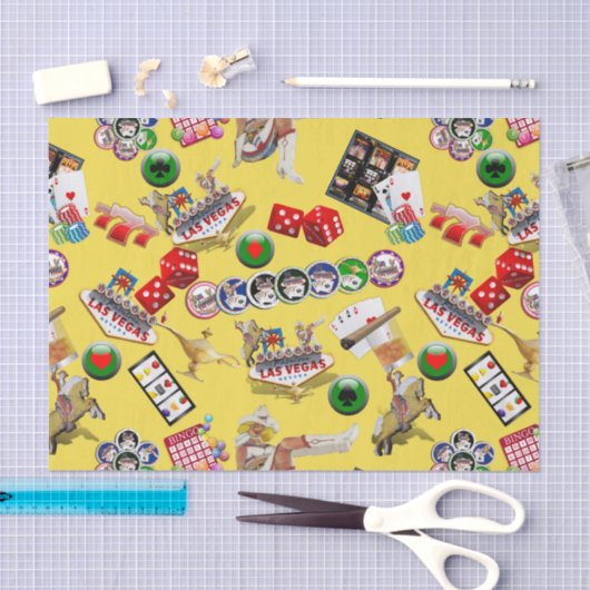Las Vegas Icons - Gamblers Delight Tissuepapier (Craft)