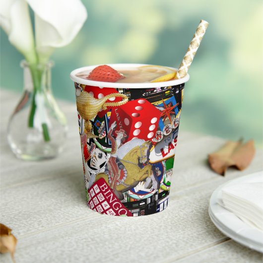 Las Vegas Icons * Gokkers Verrukken Papieren Cups Papieren Bekers (Insitu)