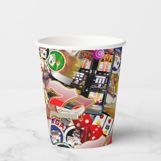 Las Vegas Icons * Gokkers Verrukken Papieren Cups Papieren Bekers (Achterkant)