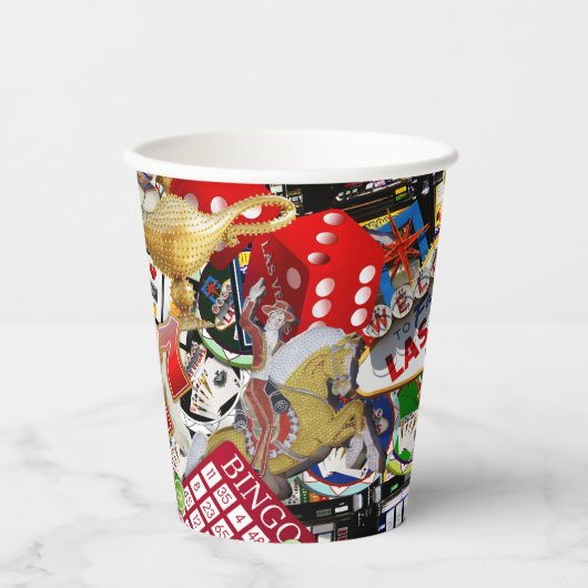 Las Vegas Icons * Gokkers Verrukken Papieren Cups Papieren Bekers (Voorkant)