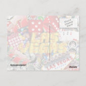 Las Vegas Icons - Neon Lights Briefkaart (Achterkant)