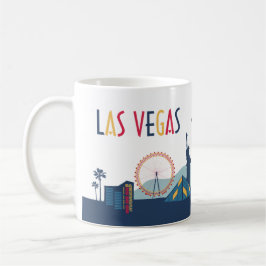 Las Vegas illustreert skyline Koffiemok